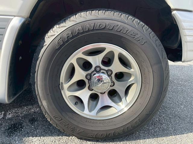 パジェロ ワイド　エクシード　ユーザー様買取車両　サンルーフ　純正ＡＷ　ＥＴＣ　ヒッチメンバー（22枚目）