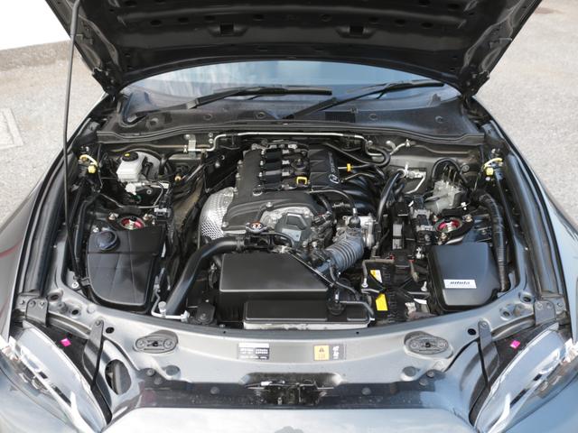 ロードスター Ｓスペシャルパッケージ　６速ＭＴ　後期型　１オナ　ＣＲＡＦＴＥＣＨエアロ　Ｌａｒｇｕｓ車高調　ＥＴＣ　ＫＥＮＳＴＹＬＥリアディフューザー　レオンハルト１７ｉｎ　ガレージファンキーオリジナルダックデール　暖席　Ｐスタート（29枚目）