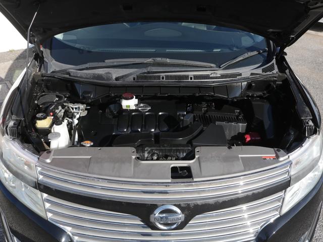 エルグランド 250ハイウェイスターブラックレザー 電動黒本革シート・両側電動スライドドア・バックカメラ・フリップダウンモニター・シートヒーター・LEONLS19インチアルミ・インテリキー・オートA/C・ETC・HIDヘッドライト・プッシュスタート(27枚目)