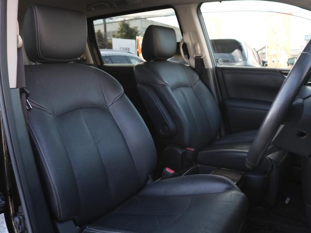 エルグランド 250ハイウェイスターブラックレザー 電動黒本革シート・両側電動スライドドア・バックカメラ・フリップダウンモニター・シートヒーター・LEONLS19インチアルミ・インテリキー・オートA/C・ETC・HIDヘッドライト・プッシュスタート(40枚目)