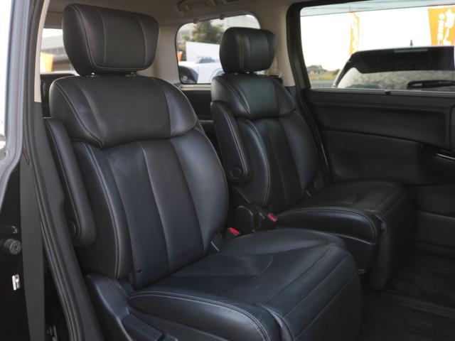 エルグランド 250ハイウェイスターブラックレザー 電動黒本革シート・両側電動スライドドア・バックカメラ・フリップダウンモニター・シートヒーター・LEONLS19インチアルミ・インテリキー・オートA/C・ETC・HIDヘッドライト・プッシュスタート(42枚目)