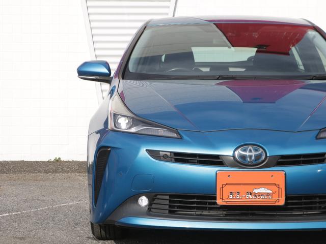 プリウス S 後期型・トヨタセーフティセンス・Bluetoorh接続・フルセグ・バックカメラ・ETC・スマートキー・追従クルーズコントロール・LEDヘッドライト&フォグランプ・純正15インチアルミ・ドライブレコーダ(22枚目)