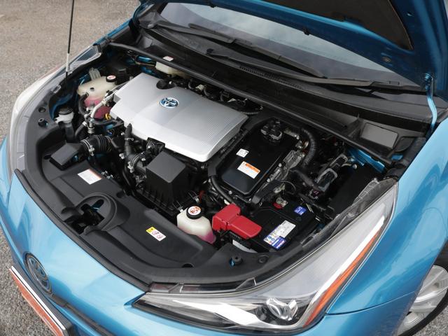 プリウス S 後期型・トヨタセーフティセンス・Bluetoorh接続・フルセグ・バックカメラ・ETC・スマートキー・追従クルーズコントロール・LEDヘッドライト&フォグランプ・純正15インチアルミ・ドライブレコーダ(34枚目)