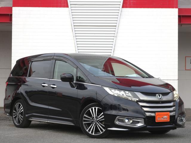 オデッセイ アブソルート・ＥＸ　ＯＰ黒革シート・両側電動スライドドア・全方囲カメラ・Ｂｌｕｅｔｏｏｔｈ接続・フルセグ・追従クルーズコントロール・フリップダウンモニター・シートヒーター・ＤＶＤ再生・ＬＥＤヘッドライト・純正１８アルミ（34枚目）