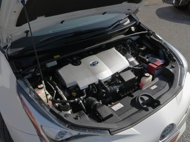 プリウス Sセーフティプラス ツートーン 特別仕様車・専用オプションカラー・トヨタセーフティセンスP・Bluetooth接続・スマートキー・バックカメラ・追従クルコン・LEDヘッドライト&フォグランプ・Cセンサー・ETC・純正17インチアルミ(34枚目)