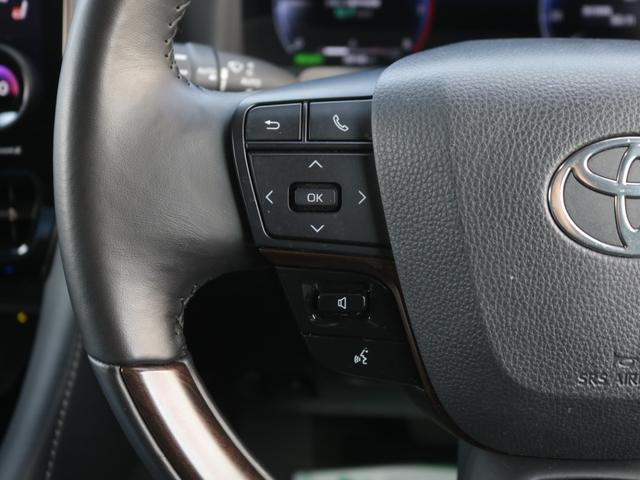 アルファードハイブリッド Z 1オナ 左右独立ムーンルーフ デジタルミラー 三眼LEDヘッド 黒革電動冷暖シート 後席モニタ 14型ナビ アラView 追クルコン TSS LKA BSM 左右後電動D ドラレコ ブレーキHOLD(18枚目)