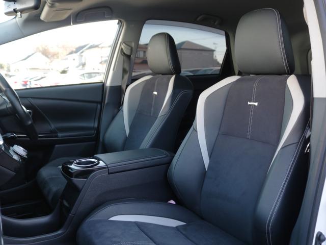 プリウスアルファ Ｓツーリングセレクション　後期Ｇ’ｓ仕様・後期型ＬＥＤヘッドライト・ハーフレザーシート・ＩＤＥＡＬブレーキ・ＲＯＷＥＮフロントエアロ・ＶＡＬＥＮＴＩ　ＬＥＤリアテール・ＨＫＳレーシングサクション・ローダウン・Ｂｌｕｅｔｏｏｔｈ（5枚目）