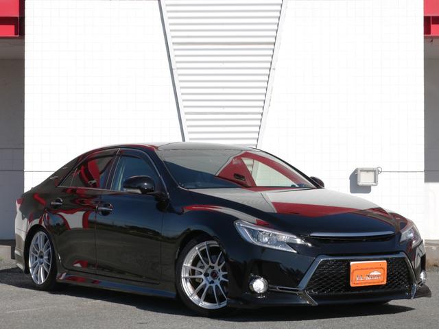 マークX 250G Sパッケージ・イエローレーベル 特別仕様車・G’sエアロ・R-SR車高調・RAYS18インチアルミ・電動半革シート・Bluetooth接続・フルセグ・クルーズコントロール・スマートキー・ドライブレコーダー・コーナーセンサー・HID(36枚目)