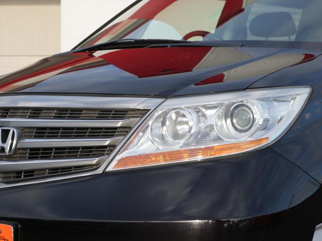 エリシオンプレステージ SG 両側電動スライドドア・ハーフレザーシート・バックカメラ・クルーズコントロール・キーレス・オートA/C・ETC・木目調パネル・HIDヘッドライト・ドアバイザー・純正17インチアルミ・ウィンカーミラー(22枚目)