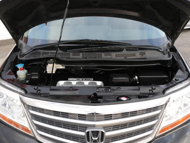 エリシオンプレステージ SG 両側電動スライドドア・ハーフレザーシート・バックカメラ・クルーズコントロール・キーレス・オートA/C・ETC・木目調パネル・HIDヘッドライト・ドアバイザー・純正17インチアルミ・ウィンカーミラー(26枚目)