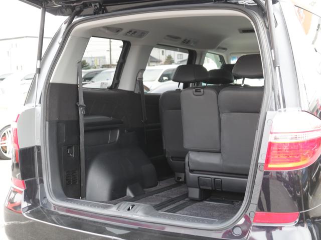 エリシオンプレステージ SG 両側電動スライドドア・ハーフレザーシート・バックカメラ・クルーズコントロール・キーレス・オートA/C・ETC・木目調パネル・HIDヘッドライト・ドアバイザー・純正17インチアルミ・ウィンカーミラー(33枚目)