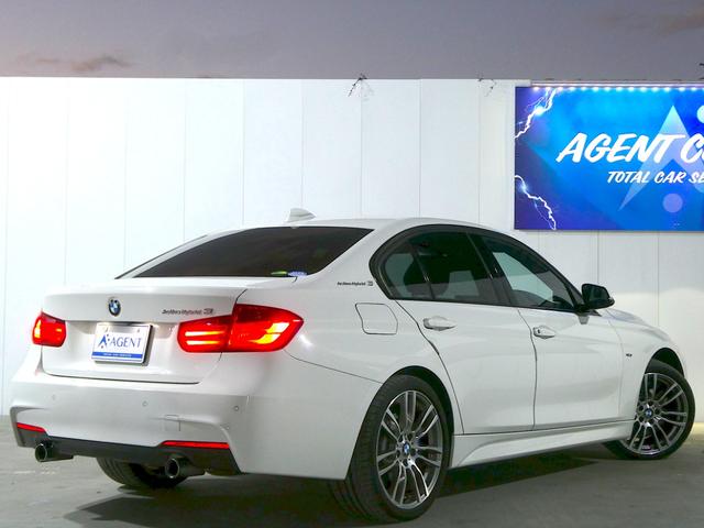 3シリーズ アクティブハイブリッド3 Mスポーツ Mパフォーマンスブレーキ・純正OP19インチAW・黒レザーシート・クルーズコントロール・サンシェード・記録簿(H26・H27・H28・H30・H30・H31・R2・R4・R6)・スペアーキー(5枚目)