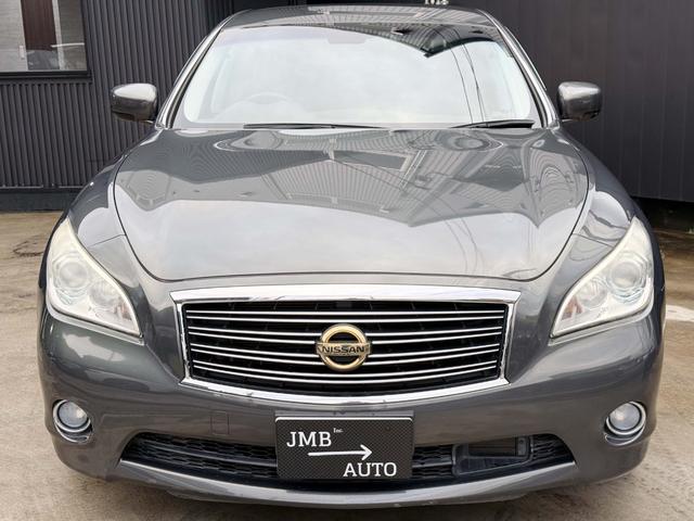 フーガハイブリッド ベースグレード 法人ワンオーナー レーダークルーズ 純正HDDナビ 助手席オットマン バック、サイドカメラ インテリキー スペアキー ETC Bluetoothオーディオ 純正18インチアルミ フルセグTV(2枚目)