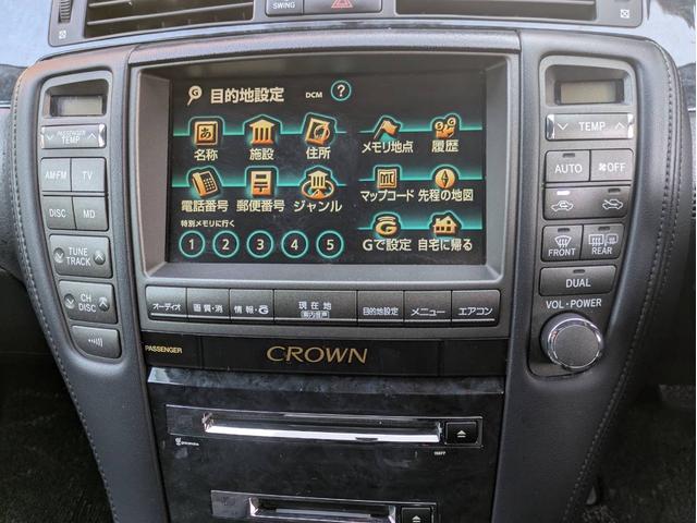 クラウン アスリート 60thスペシャルエディション 全席パワーウインドウ 電動格納ミラー スマートキー HID ETC 純正HDDナビ バックカメラ オートクルーズ ダウンサス 社外18AW(31枚目)