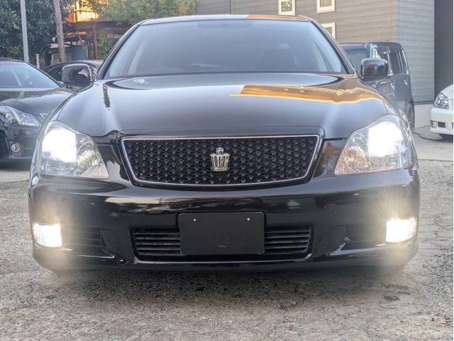 クラウン アスリート 60thスペシャルエディション 全席パワーウインドウ 電動格納ミラー スマートキー HID ETC 純正HDDナビ バックカメラ オートクルーズ ダウンサス 社外18AW(66枚目)