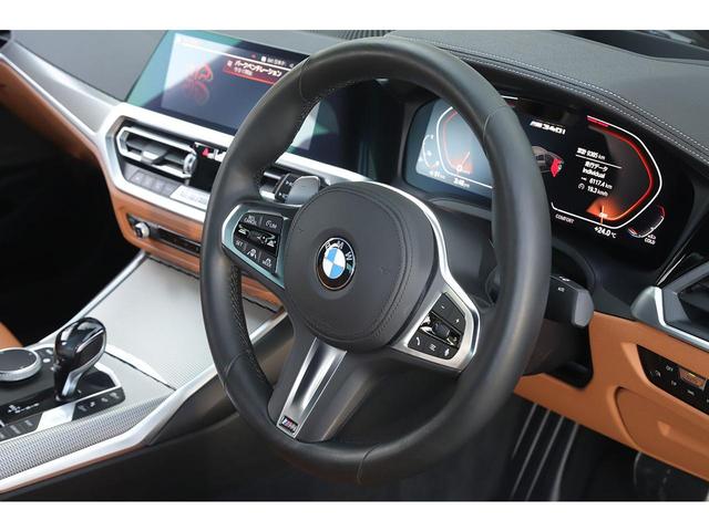 Ｍ３４０ｉ　ｘＤｒｉｖｅ　コニャックレザー　パーキングアシストプラス　レーザーライト　純正１９インチＡＷ　シートヒーター　ＨＵＤ　ハーマンカードン(8枚目)