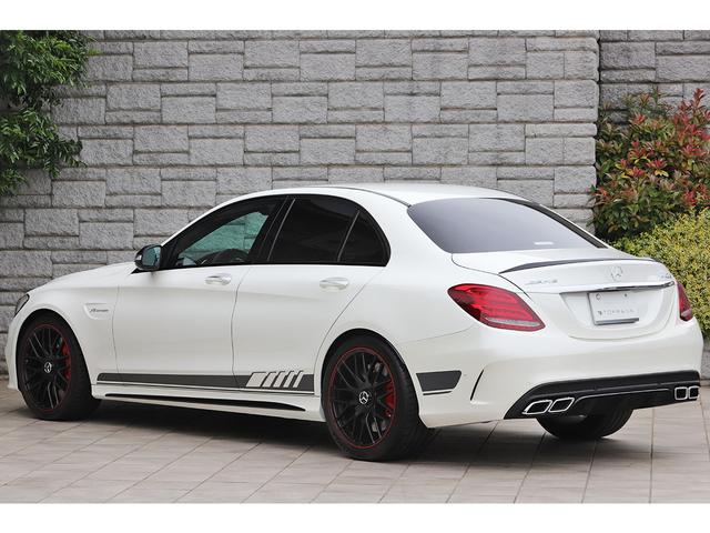 Ｃクラス Ｃ６３　Ｓ　エディション１　３５０台限定　エクスクルーシブＰＫＧ　ＡＭＧパフォーマンスシート　ＡＭＧパフォーマンスステアリング　専用１９ＡＷ　ブルメスター　左ハンドル　走行１４１００ｋｍ（17枚目）