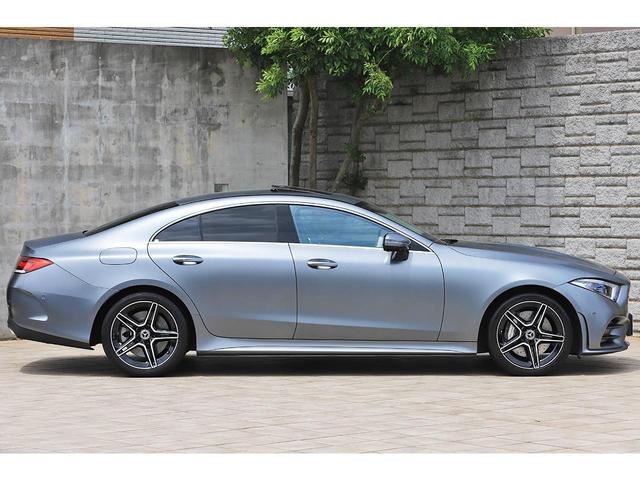 ＣＬＳクラス ＣＬＳ４５０　４マチック　スポーツ　エクスクルーシブＰＫＧ　セレナイトグレーマグノ　ベージュ革　サンルーフ　純正１９インチＡＷ　ブルメスターサラウンド　ワンオーナー（6枚目）