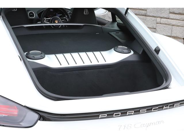 718ケイマン 718ケイマン スポーツクロノPKG スポーツエグゾースト PDLS+LEDヘッドライト エントリー&ドライブ ACC レーンチェンジ パワステ+ 2020年モデル(51枚目)