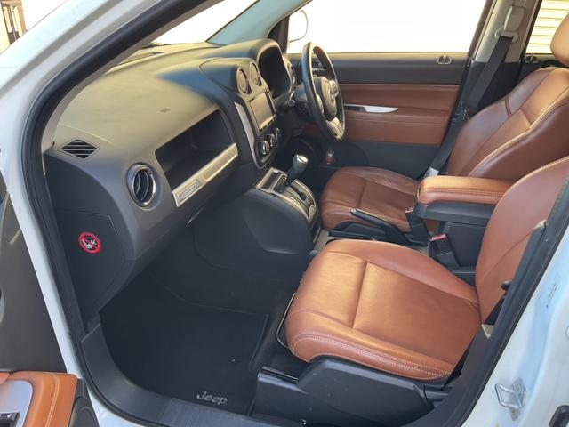 ジープ・コンパス リミテッド 車検整備付 社外メモリーナビ フルセグTV Bluetooth バックカメラ ドラレコ 18インチAW レザーシート シートヒーター ETC(22枚目)