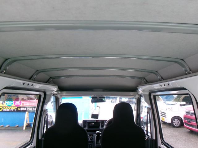 ハイゼットカーゴ DX SAIII バックカメラ スマートアシスト キーレス パワーウィンドー エアコン 両側スライドドア パワーステアリング 運転席・助手席エアバッグ オーバーヘッドシェルフ I-STOP(36枚目)