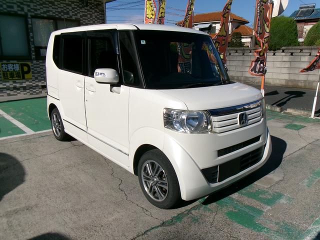 Ｎ－ＢＯＸ Ｇ　ＳＳパッケージ　フルセグナビ　バックカメラ　ＥＴＣ　両側電動スライドドア　　低速域衝突軽減ブレーキ　誤発進抑制機能　ＡＢＳ　スマートキー　オートエアコン　ステアリングＳＷ　アイドリングストップ　純正１４インチＡＷ（13枚目）