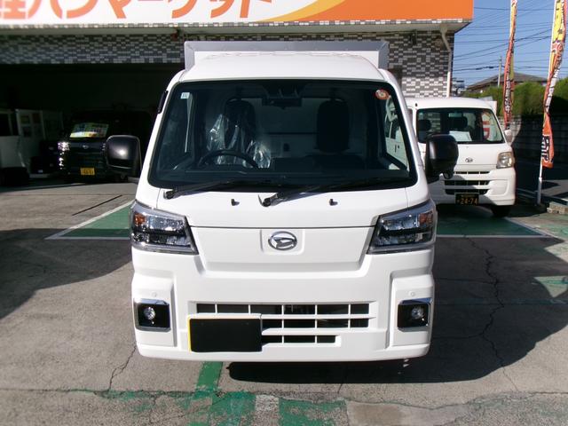 ハイゼットトラック 冷凍 純正中温-5℃ 省力&LEDパック スマアシ キーフリー スマートインナーミラー バックモニター 電動格納ミラ- コ-ナ-センサ- CVT(13枚目)