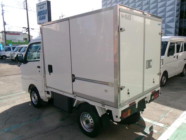 ハイゼットトラック 冷凍 純正中温-5℃ 省力&LEDパック スマアシ キーフリー スマートインナーミラー バックモニター 電動格納ミラ- コ-ナ-センサ- CVT(18枚目)