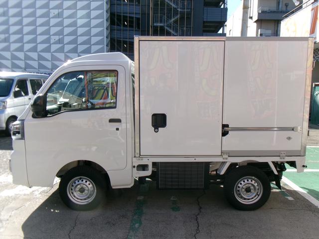 ハイゼットトラック 冷凍 純正中温-5℃ 省力&LEDパック スマアシ キーフリー スマートインナーミラー バックモニター 電動格納ミラ- コ-ナ-センサ- CVT(19枚目)