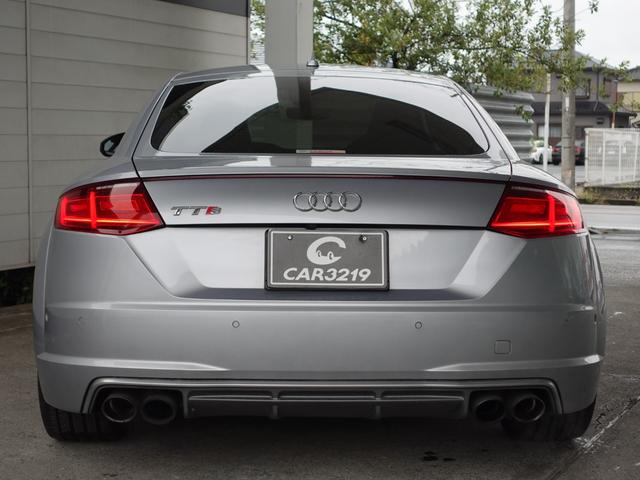 TTSクーペ 2.0TFSI クワトロ アシスタンスPKG Bang&Olufsenサウンド マトリクスLED バックカメラ クルコン パワーシート シートヒーター パークセンサー ハーフレザー 純正18AW ETC 電動リアスポイラー(3枚目)