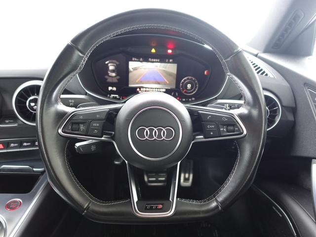 TTSクーペ 2.0TFSI クワトロ アシスタンスPKG Bang&Olufsenサウンド マトリクスLED バックカメラ クルコン パワーシート シートヒーター パークセンサー ハーフレザー 純正18AW ETC 電動リアスポイラー(16枚目)
