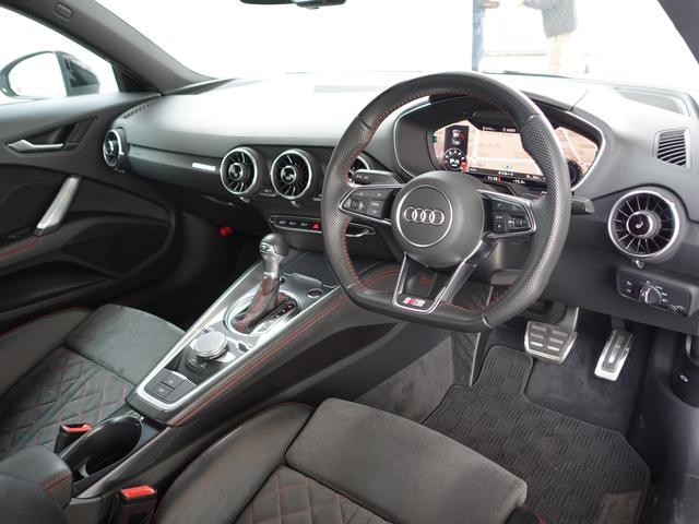 ＴＴクーペ Ｓラインコンペティション　１５０台限定特別仕様車　後期型　マトリクスＬＥＤライト　純正１９インチＡＷ　レッドキャリパー　ブラック大型リアスポイラー　バーチャルコクピット（１２．３インチ液晶メーター）　ＭＭＩナビゲーション（16枚目）