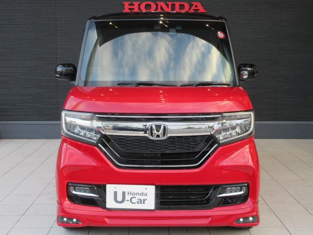 N-BOXカスタム G・EXターボホンダセンシング ※立体駐車場操作誤りによるルーフ交換 ワンオーナー Bluetooth接続 純正ナビゲーション バックカメラ CD/DVD(26枚目)
