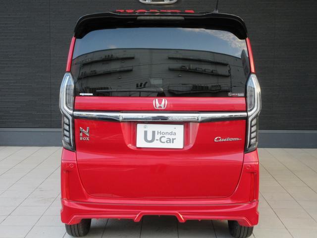N-BOXカスタム G・EXターボホンダセンシング ※立体駐車場操作誤りによるルーフ交換 ワンオーナー Bluetooth接続 純正ナビゲーション バックカメラ CD/DVD(27枚目)