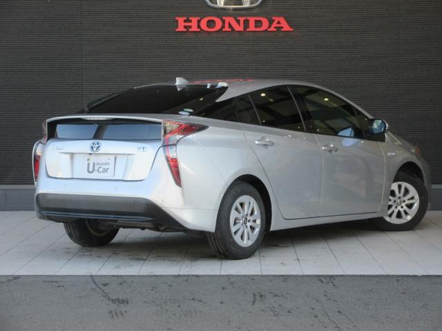 プリウス Sセーフティプラス 衝突被害軽減ブレーキ 横滑り防止機構 障害物センサー パーキングアシスト レーンキープアシスト Bluetooth接続 フルセグTV CD/DVD ドライブレコーダー ETC(2枚目)