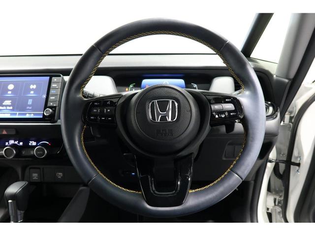 フィット ｅ：ＨＥＶＲＳ　ワンオーナー／ナビ／Ｂｌｕｅｔｏｏｔｈ／バックカメラ／前後ドラレコ／ＥＴＣ／ＣＤ再生／ＤＶＤ再生／ＵＳＢ入力端子／ＬＥＤヘッドライト／スマートキー／ホンダ認定中古車１年保証付　エアバッグ　ナビ＆ＴＶ（8枚目）