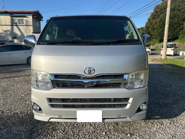 レジアスエースバン ロングスーパーGL 4WD ETC カロッツェリアナビTV Bluetooth 社外アルミ スタッドレスタイヤ 両側スライドドア 5人乗り キーレス タイミングベルト138611km時交換済(3枚目)