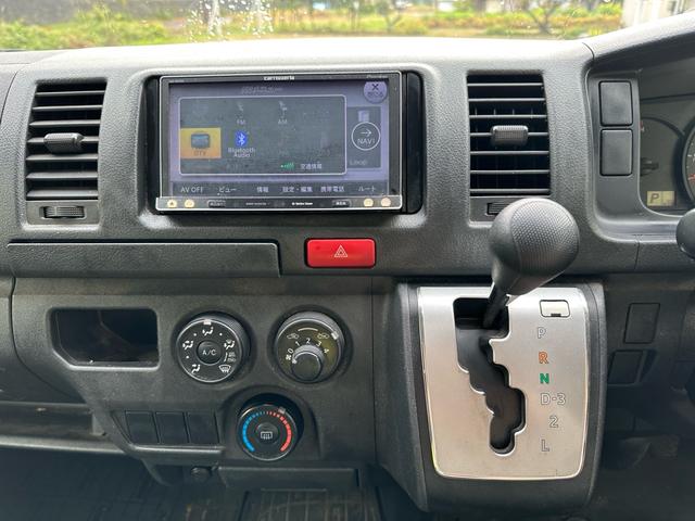 ハイエースバン ロングＤＸ　ＧＬパッケージ　カロッツェリアナビ　フルセグＴＶ　バックカメラ　ドラレコ　社外アルミ　ＥＴＣ　タイミングベルト２９２９７１ｋｍ時交換済（25枚目）