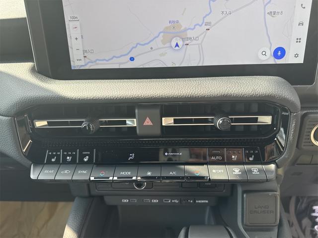 ランドクルーザー250 VX 丸目MOトヨタチームメイト マットフラップ両側ホルダー ドライバーモニターカメラ 緊急操舵支援 フロントクロストラフィックアラート レーンチェンジアシスト LEDヘッドライト サンルーフ ルーフレール(22枚目)