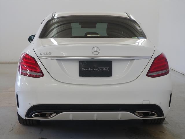 Cクラス C180 ローレウスエディション レーダーセーフティパッケージ Bluetooth接続 CD DVD再生 ETC LEDヘッドライト TV アイドリングストップ クルーズコントロール コネクテッド機能 シートヒーター トランクスルー(3枚目)