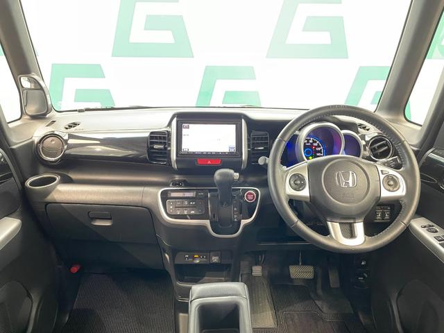 G・ターボLパッケージ 社外メモリナビ フルセグ Bluetooth ステアリングスイッチ バックカメラ 両側パワースライドドア クルーズコントロール アイドリングストップ HIDヘッドライト スマートキー ETC(3枚目)