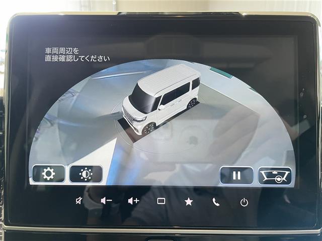 スペーシアカスタム ハイブリッドXS 禁煙車 全方位モニター付メモリーナビ スズキセーフティ 両側パワースライドドア 追従型クルーズコントロール LEDヘッドライト 運転席シートヒーター コーナーセンサー ETC フロアマット ドラレコ(20枚目)