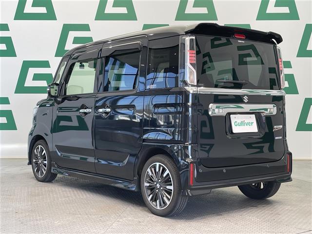 スペーシアカスタム ハイブリッドXS 禁煙車 全方位モニター付メモリーナビ スズキセーフティ 両側パワースライドドア 追従型クルーズコントロール LEDヘッドライト 運転席シートヒーター コーナーセンサー ETC フロアマット ドラレコ(43枚目)
