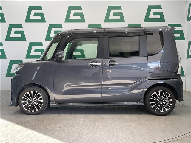 タント カスタムＲＳ　禁煙車　社外ナビ　Ｂカメラ　ハーフレザーシート　両側パワスラ　スマアシ　電動パーキングブレーキ　オートブレーキホールド　スマートキー　プッシュスタート　ＥＴＣ　オートマチックハイビーム　本革巻きステア（34枚目）
