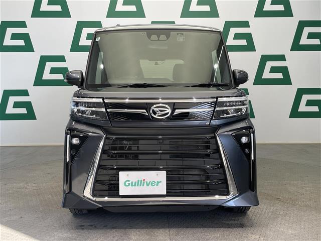 タント カスタムＲＳ　禁煙車　社外ナビ　Ｂカメラ　ハーフレザーシート　両側パワスラ　スマアシ　電動パーキングブレーキ　オートブレーキホールド　スマートキー　プッシュスタート　ＥＴＣ　オートマチックハイビーム　本革巻きステア（36枚目）