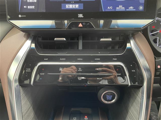 ハリアー Ｚ　レザーパッケージ　禁煙車　ＪＢＬプレミアムサウンド　パノラミックビューモニター　本革シート　シートベンチレーション　トヨタセーフティセンス　デジタルインナーミラー　電動パーキングブレーキ　オートブレーキホールド（13枚目）