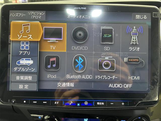 ハイラックス Z 禁煙車 ALPINEナビ バックカメラ 前後ドラレコ トヨタセーフティセンス・プリクラッシュセーフティ・レーンディパーチャーアラート・レーダークルーズコントロール・ロードサインアシスト ETC(3枚目)