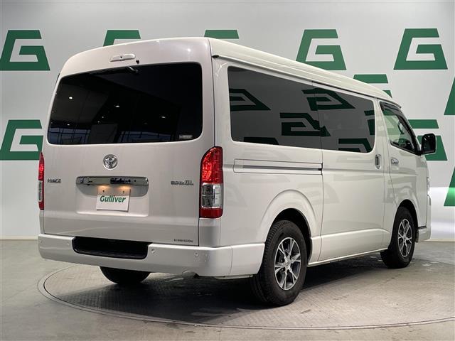 ハイエースバン スーパーGL ダークプライムII 禁煙車 トヨタセーフティセンス 社外ナビ Bluetooth Applecarplay Androidauto パノラミックビューモニター 両側パワースライドドア ETC モデリスタ(32枚目)