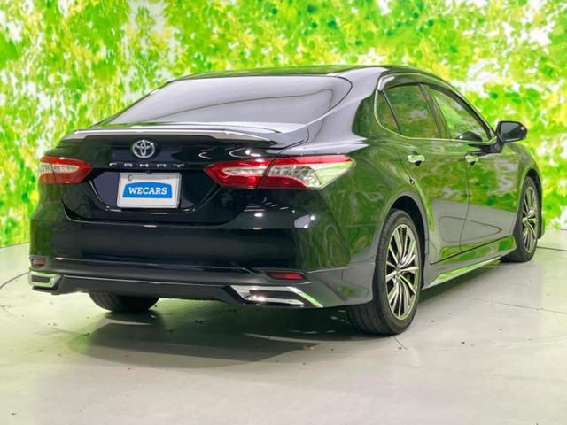 カムリ Ｇ　新品タイヤ／モデリスタエアロ／保証書／社外　９インチ　ＳＤナビ／トヨタセーフティセンス／車線逸脱防止支援システム／ドライブレコーダー　社外／ヘッドランプ　ＬＥＤ／Ｂｌｕｅｔｏｏｔｈ接続／ＥＴＣ（3枚目）