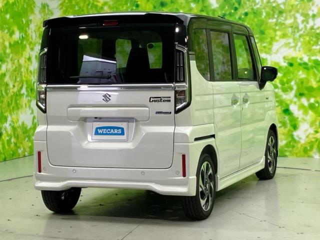 スペーシアカスタム ハイブリッドXSターボ 保証書/純正 8インチ ナビ/セーフティサポート(スズキ)/両側電動スライドドア/シートヒーター/全方位モニター/車線逸脱防止支援システム/届出済未使用車/ヘッドランプ LED/USBジャック ターボ(3枚目)